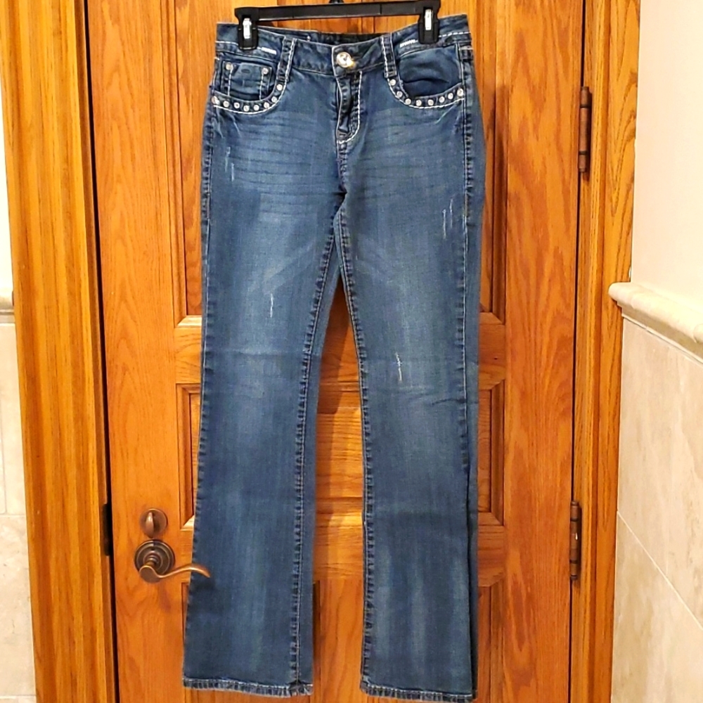 La Idol Boot cut "Bling" Jeans